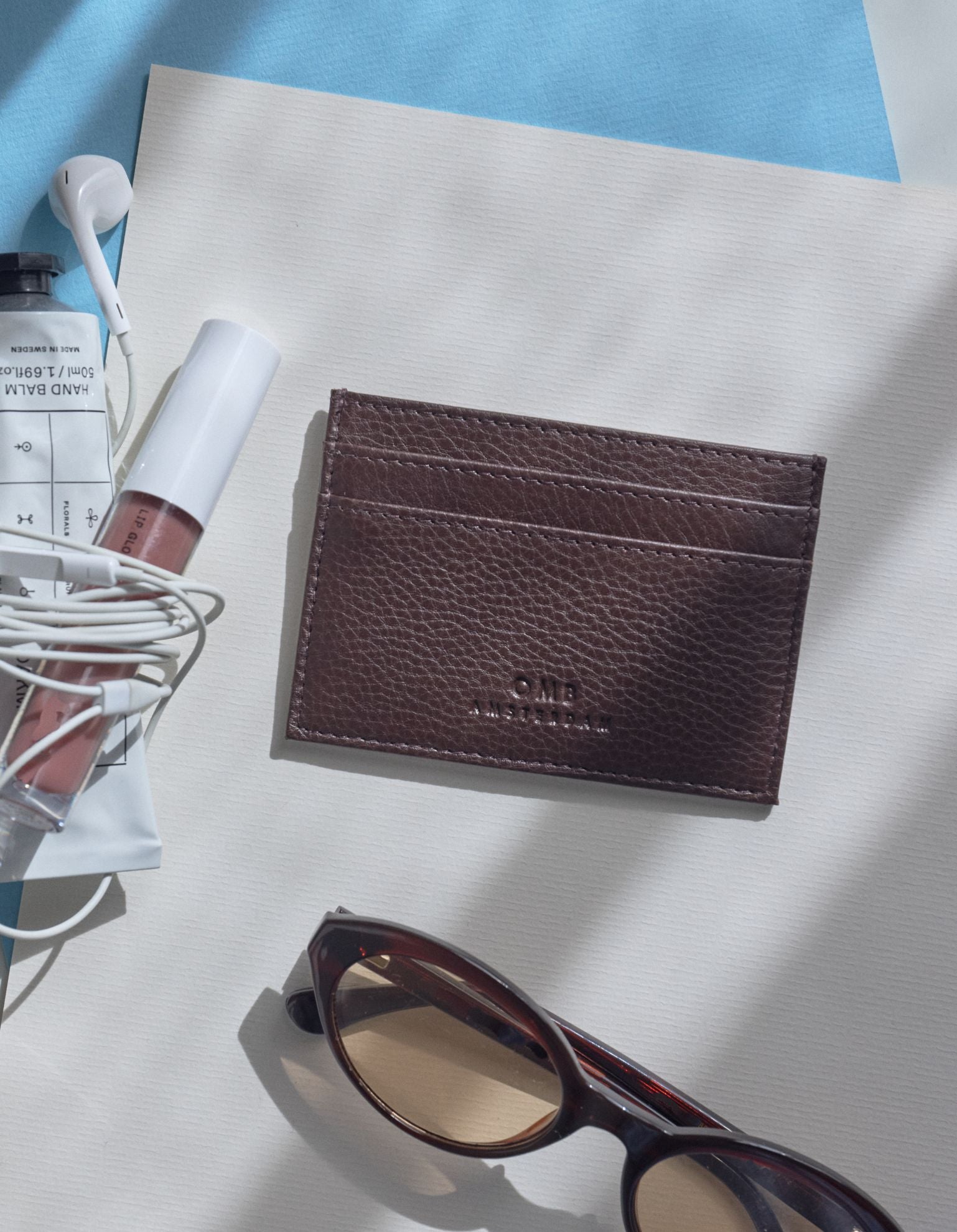 Mark's Cardcase - Chocolate Soft Grain Leather
