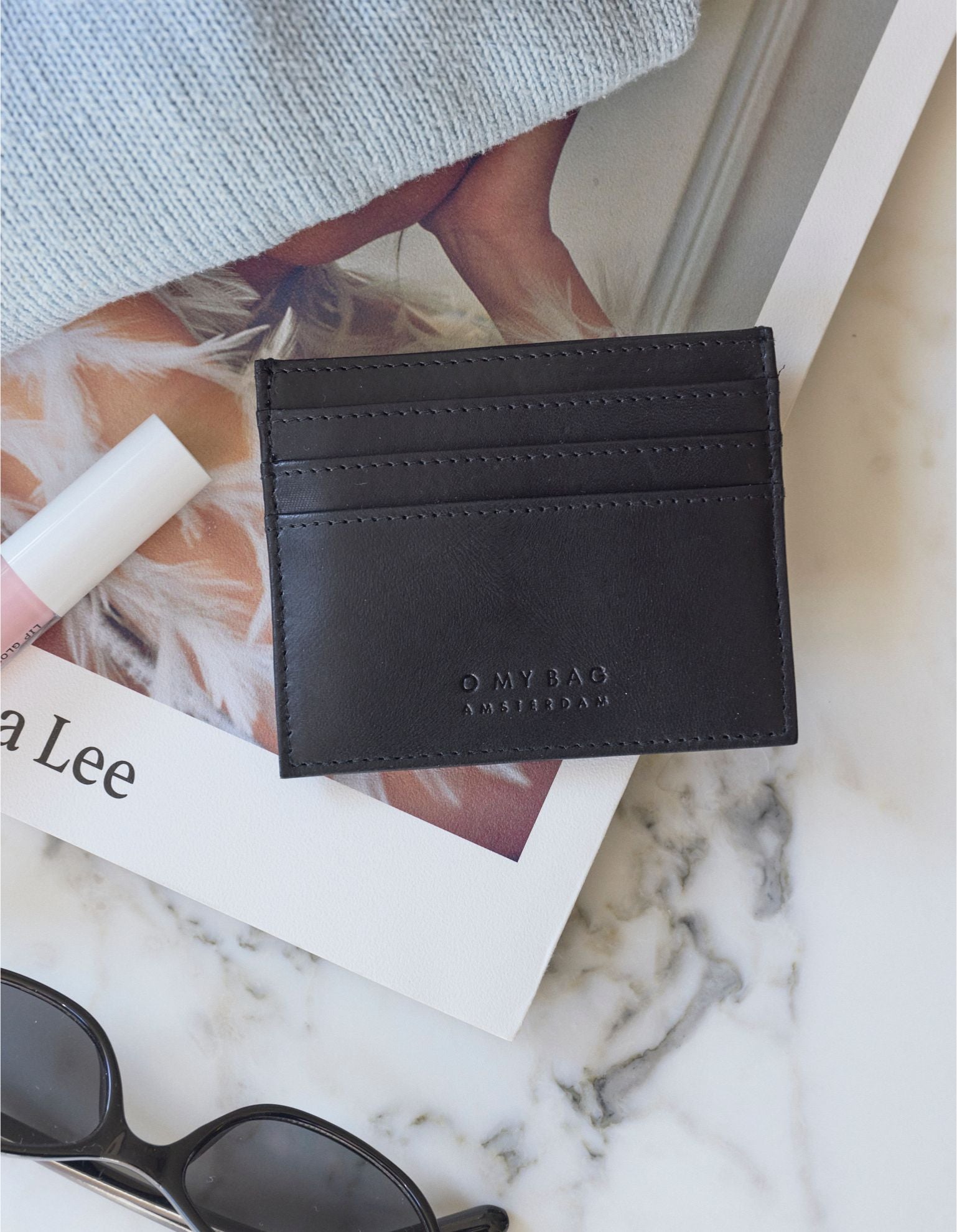 Mark's Cardcase Maxi - Black Classic Leather