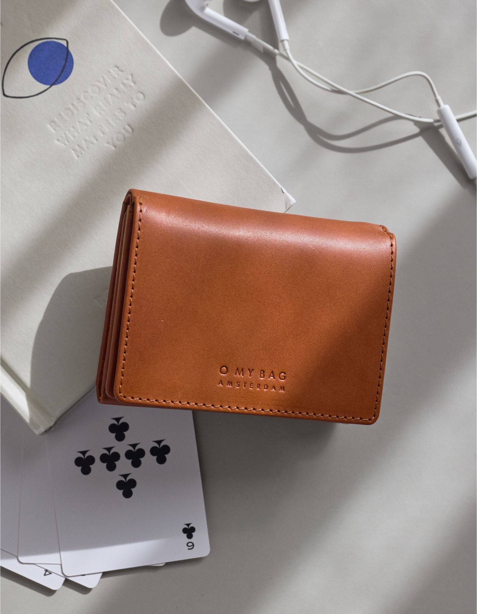 Ollie Wallet - Cognac Classic Leather