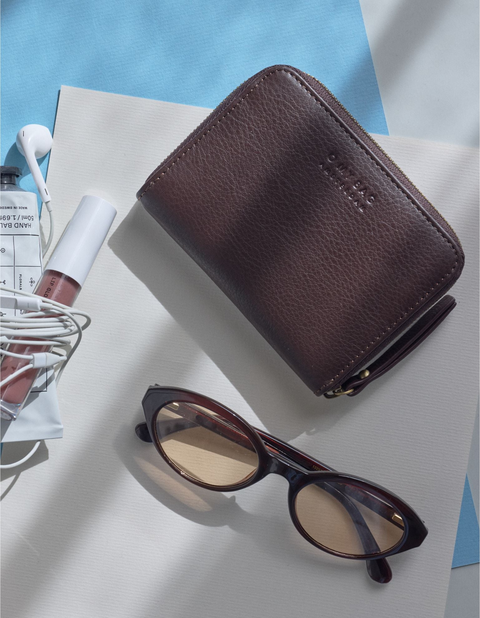 Robbie Wallet - Chocolate Soft Grain Leather