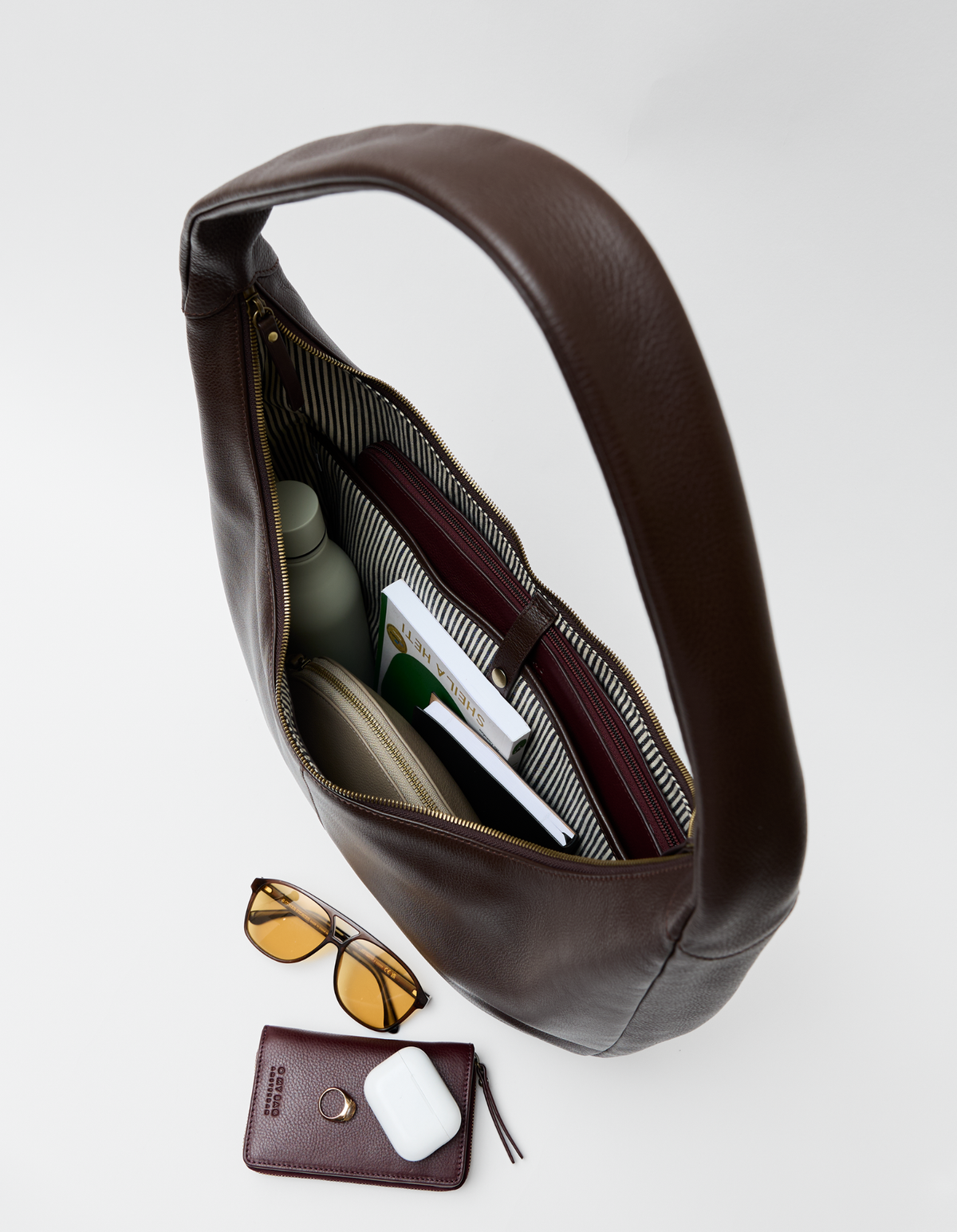 Coco Grand - Dark Cherry Soft Grain Leather