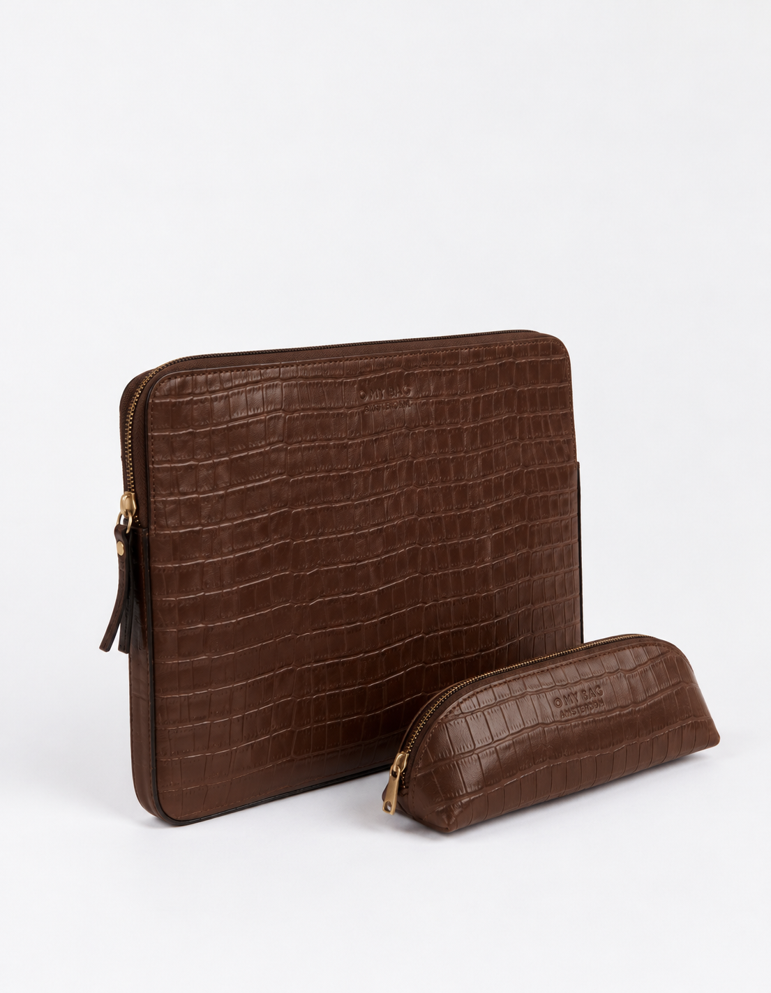 Work Essentials Set Classic – Chocolate Croco