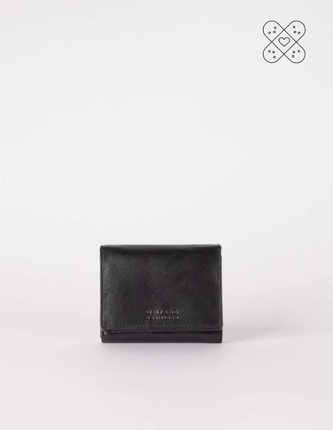 Perfectly Imperfect - Ollie Wallet - Black Classic Leather