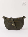 Perfectly Imperfect Drew Bum Bag Maxi - Dark Olive Soft Grain Leather