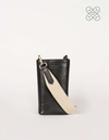 Perfectly Imperfect - Charlie Phone Bag - Black Classic Leather