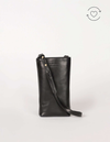 Pre-Loved Charlie Phone Bag - Black Classic Leather