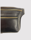 Pre-Loved Beck's Bum Bag - Black Stromboli Leather