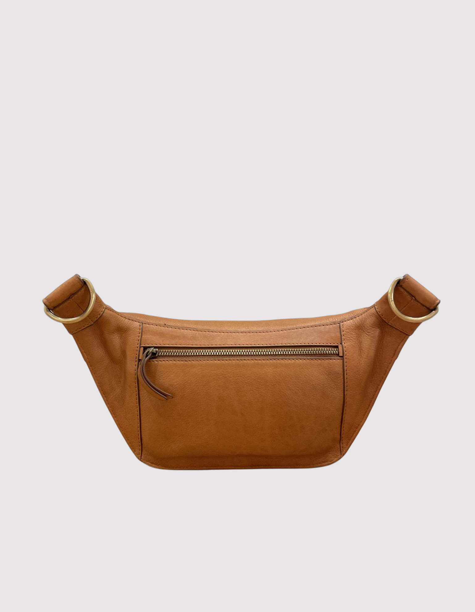 Pre-Loved Drew Bum Bag - Wild Oak Soft Grain Leather