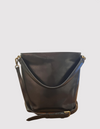 Pre-Loved - Bobbi Bucket Bag Maxi - Black Classic Leather