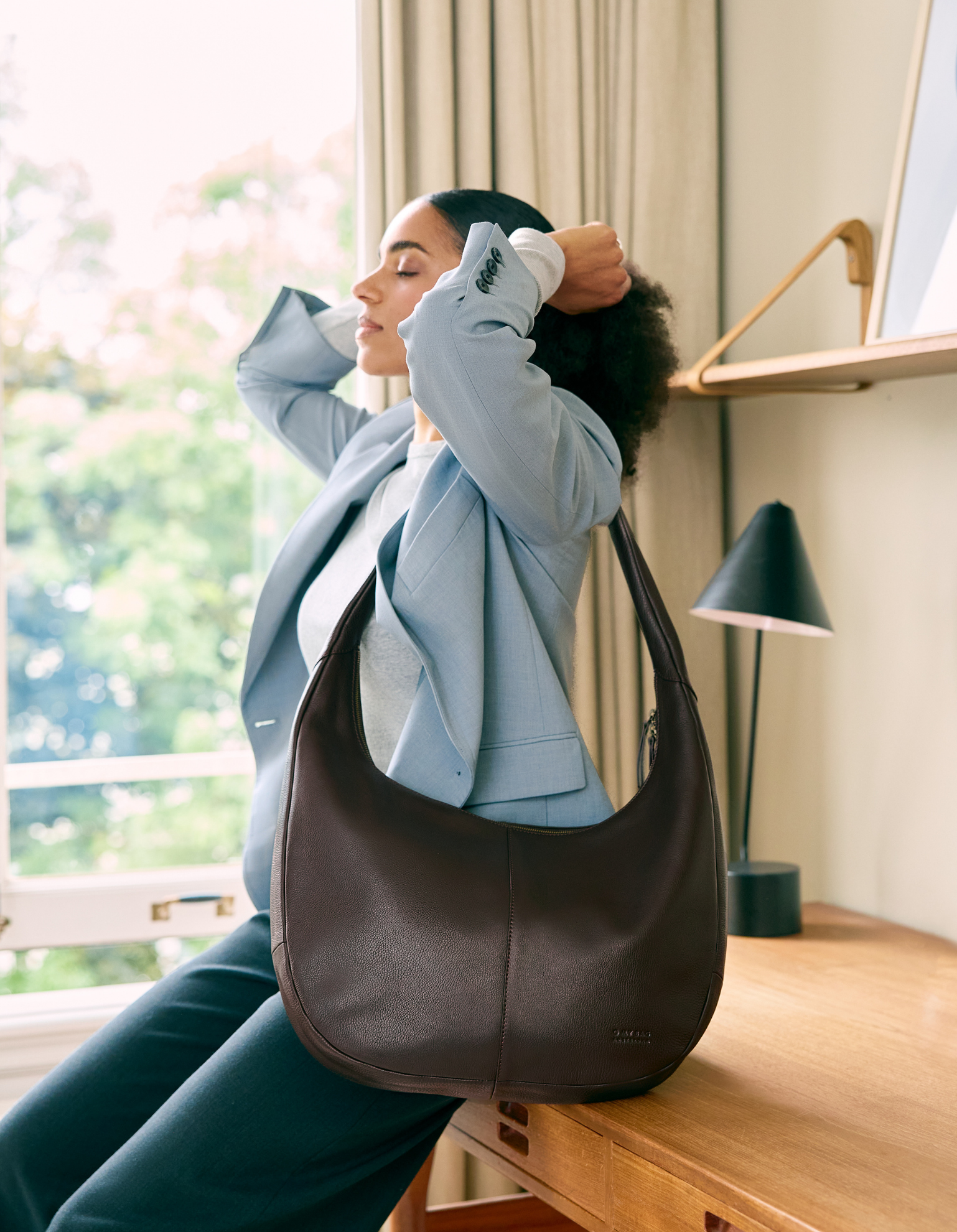 Coco Grand - Chocolate Soft Grain Leather