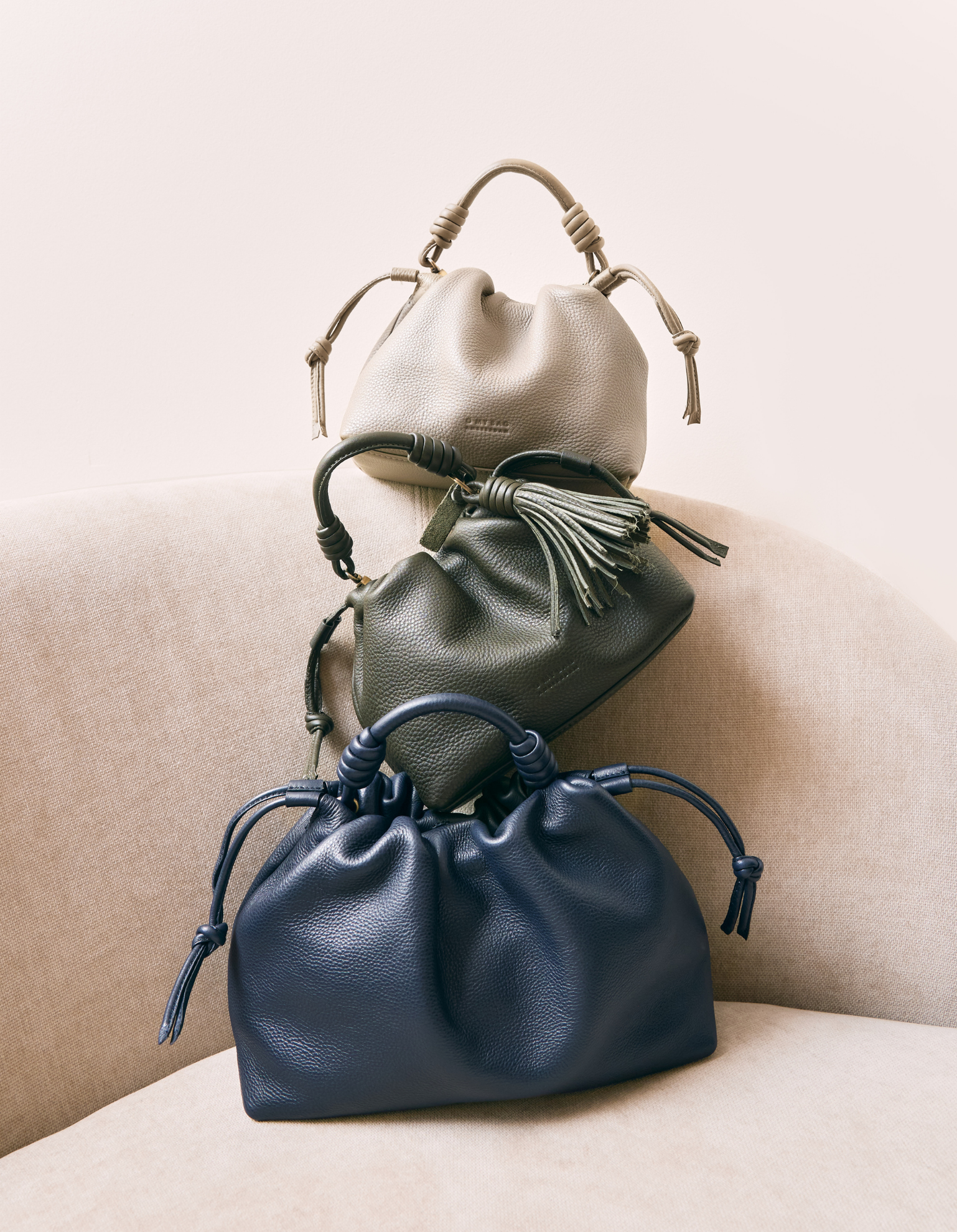 Kiki Mini - Moss Soft Grain Leather