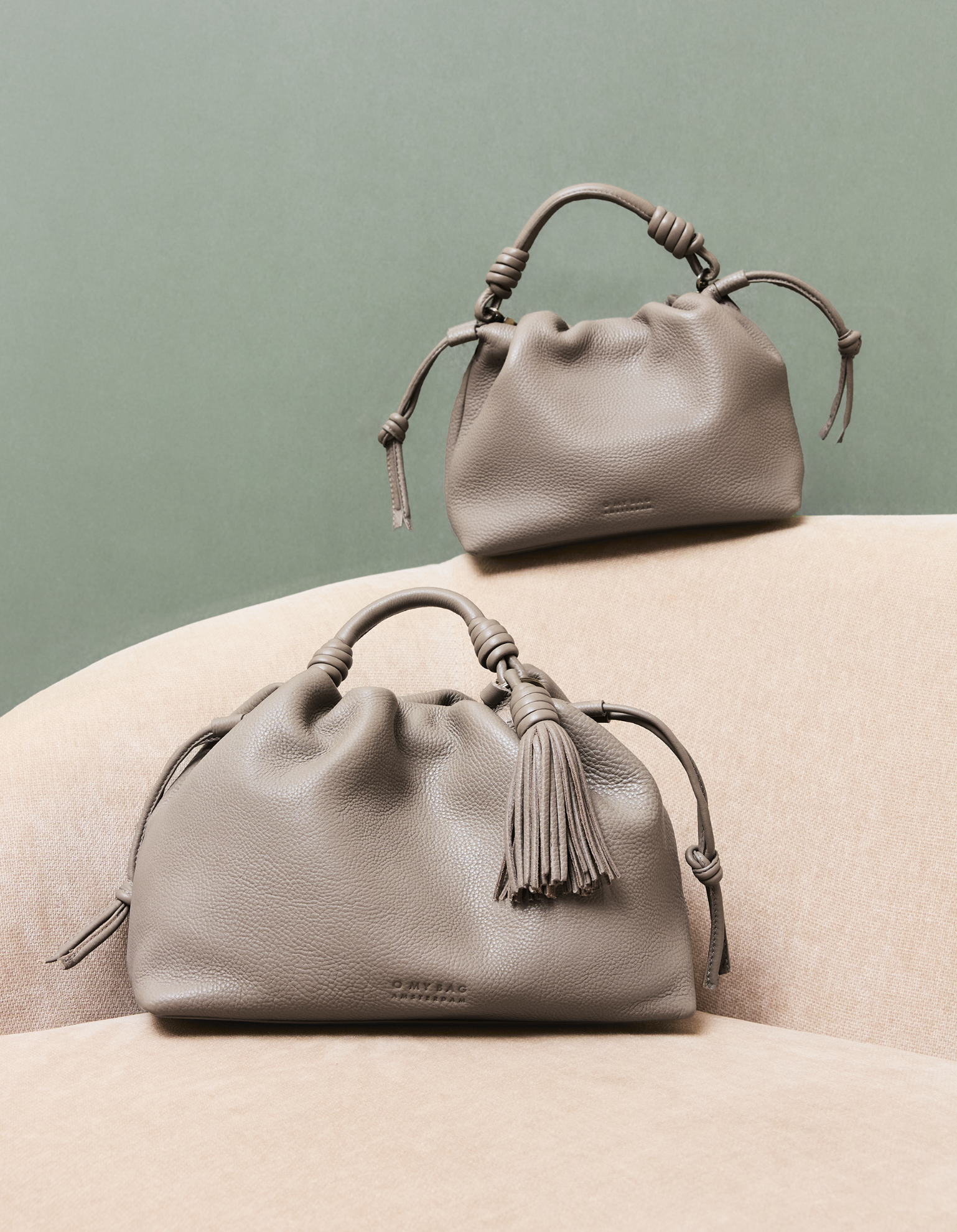 Kiki Midi - Clay Soft Grain Leather