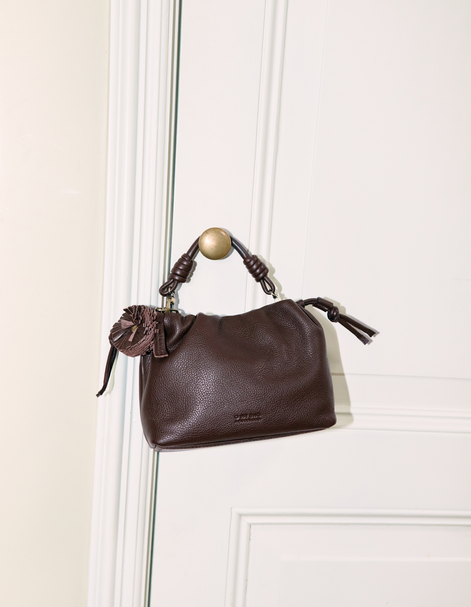 Kiki Mini - Chocolate Soft Grain Leather