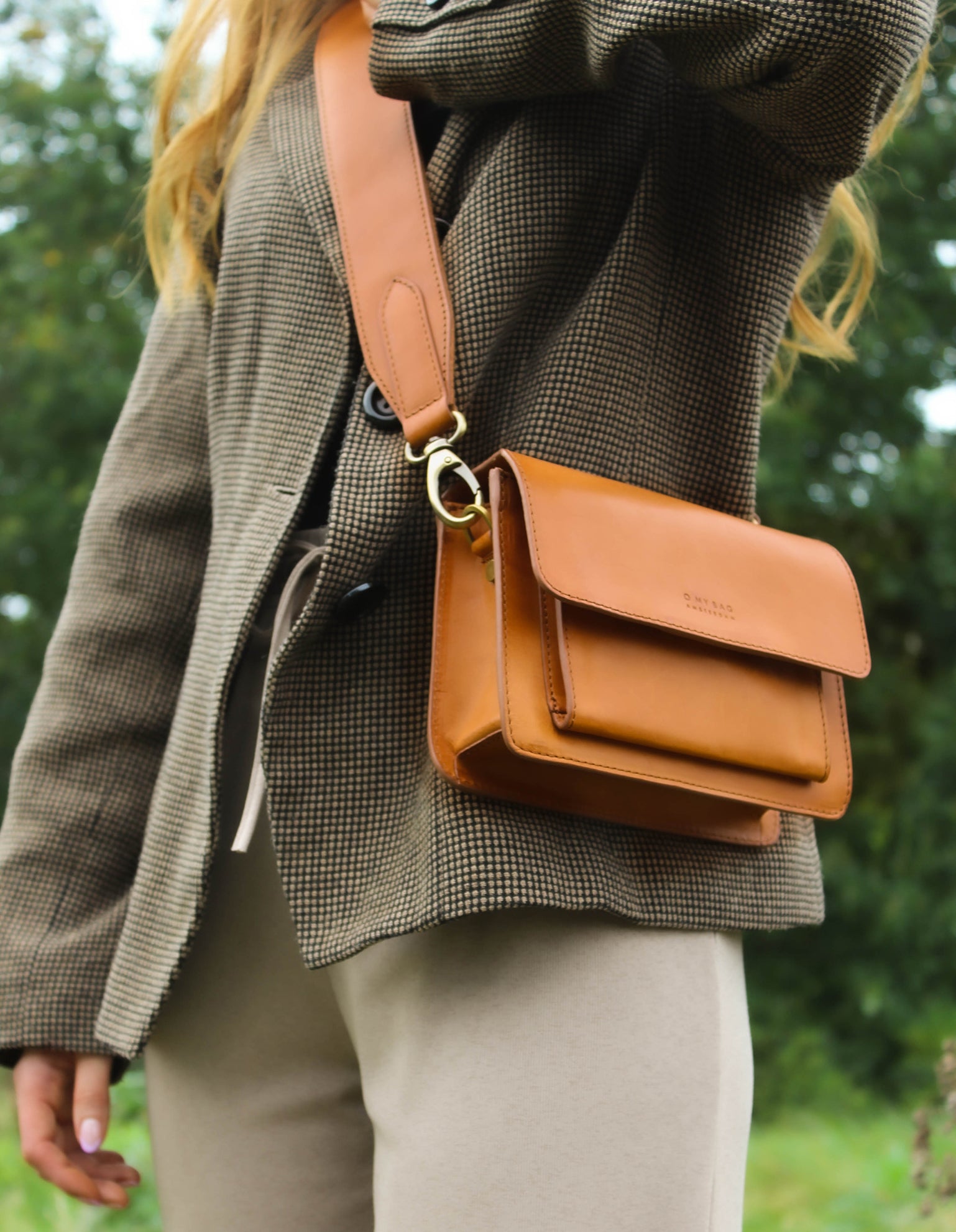 Harper Mini - Cognac Klassisches Leder
