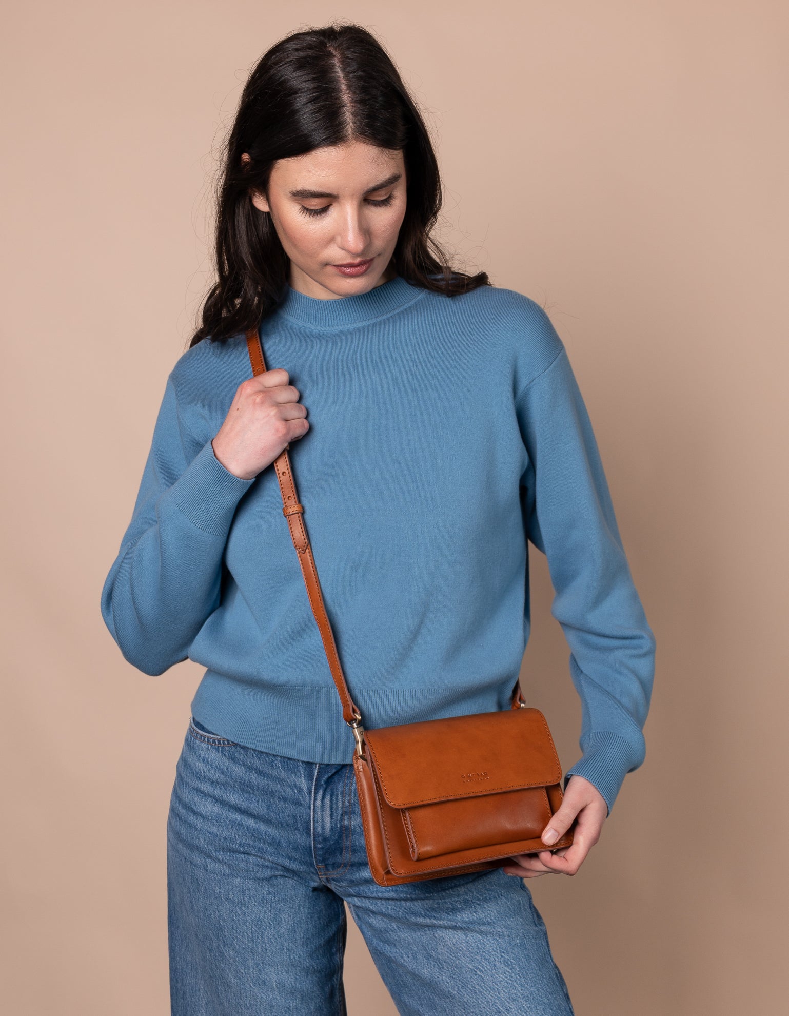 Perfectly Imperfect - Harper Mini - Cognac Classic Leather