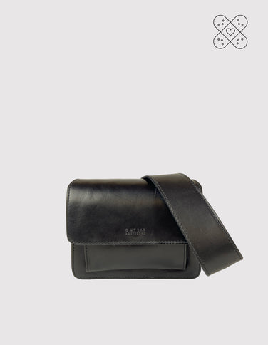 Perfectly Imperfect Harper Mini - Black Classic Leather