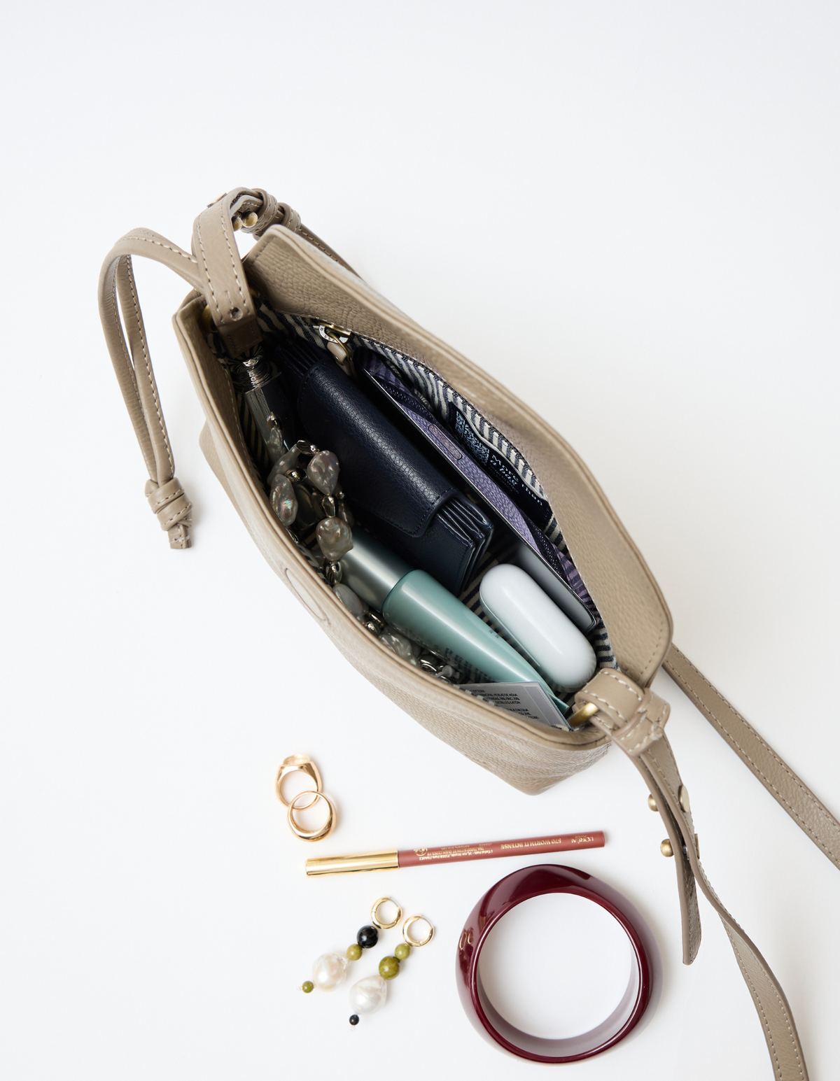 Sienna Mini - Clay Soft Grain Leather