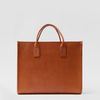 Jackie with Zipper - Cognac Classic Leather