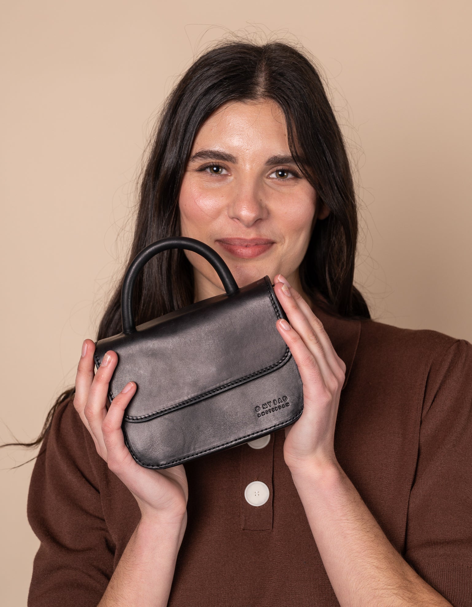 Perfectly Imperfect - Nano Bag - Black Classic Leather