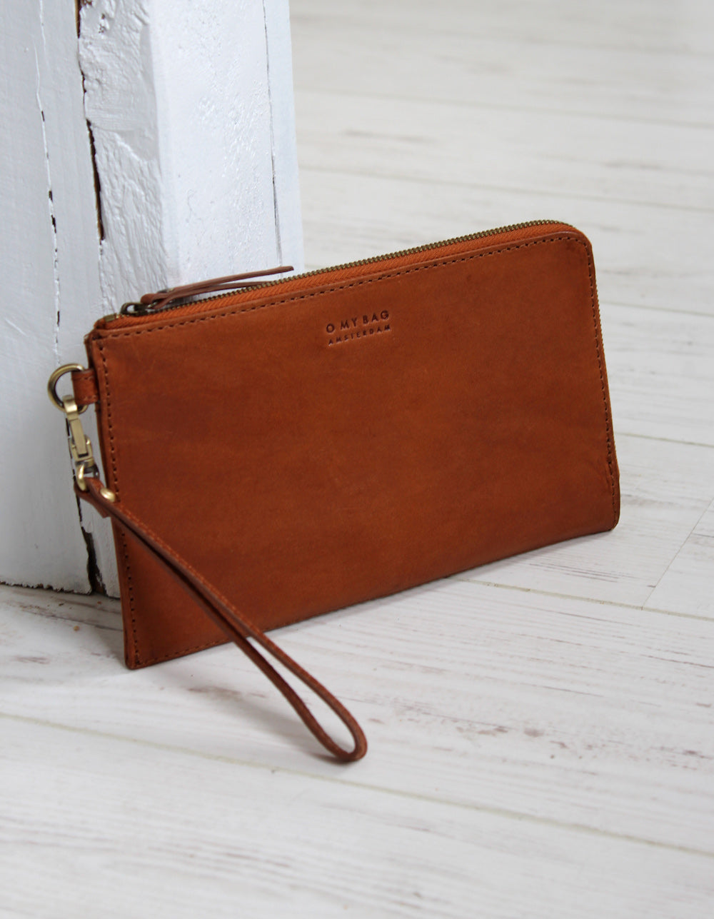 Perfectly Imperfect - Travel Pouch - Cognac Classic Leather