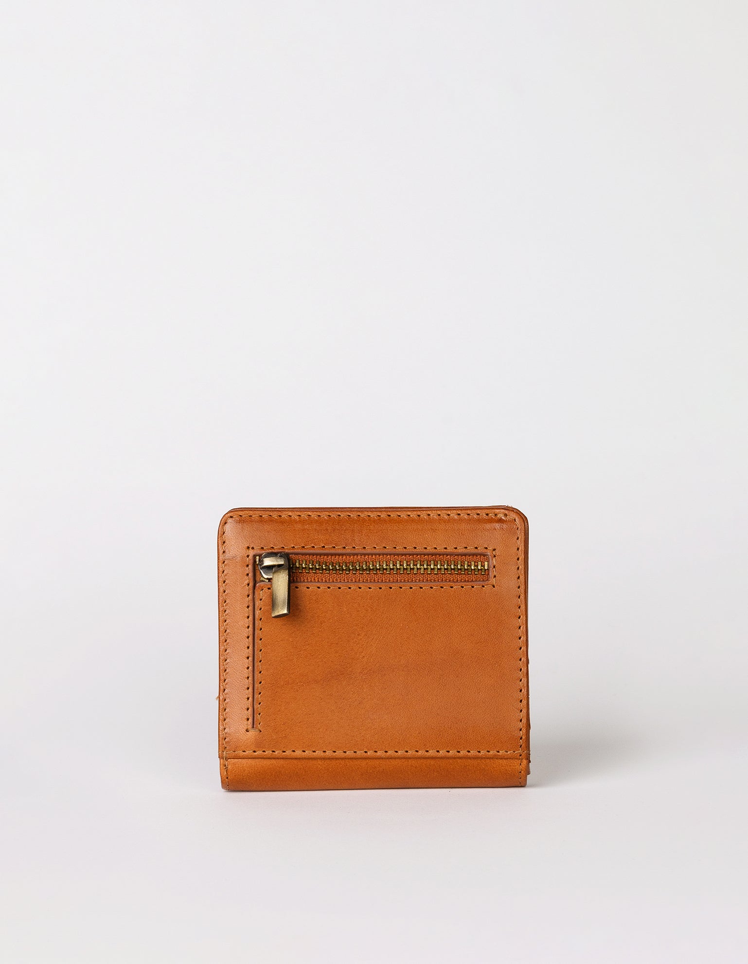 Alex Fold-Over Wallet - Cognac Classic Leather