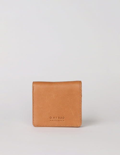The Alex Fold-Over Wallet - Wild Oak Soft Grain Leather - front product image