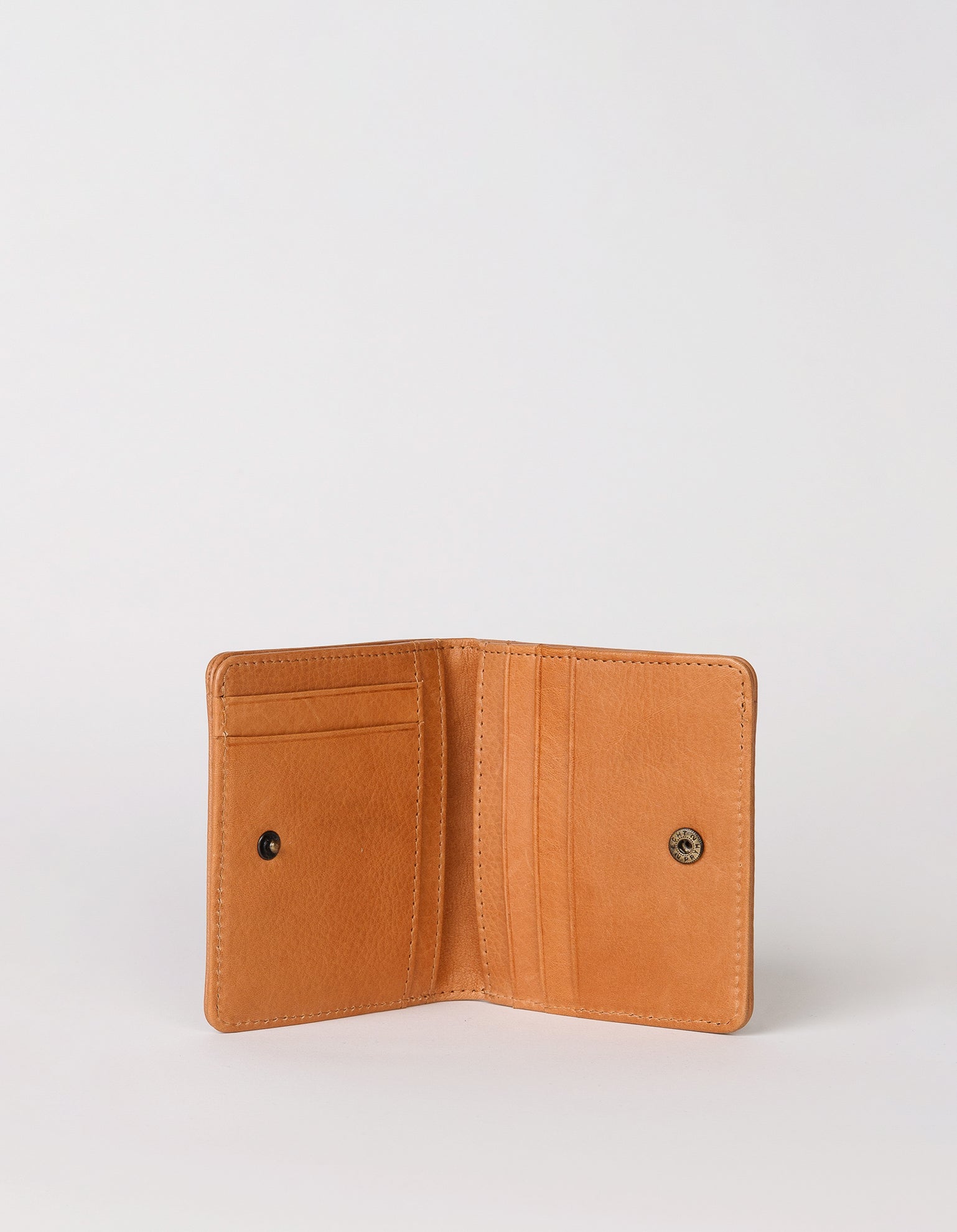 The Alex Fold-Over Wallet - Wild Oak Soft Grain Leather - inside product image
