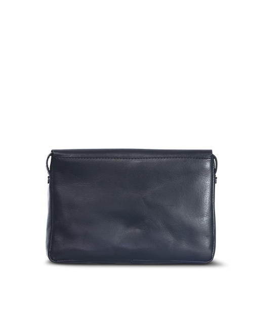 Ally Bag Midi - Black Classic Leather - back product image
