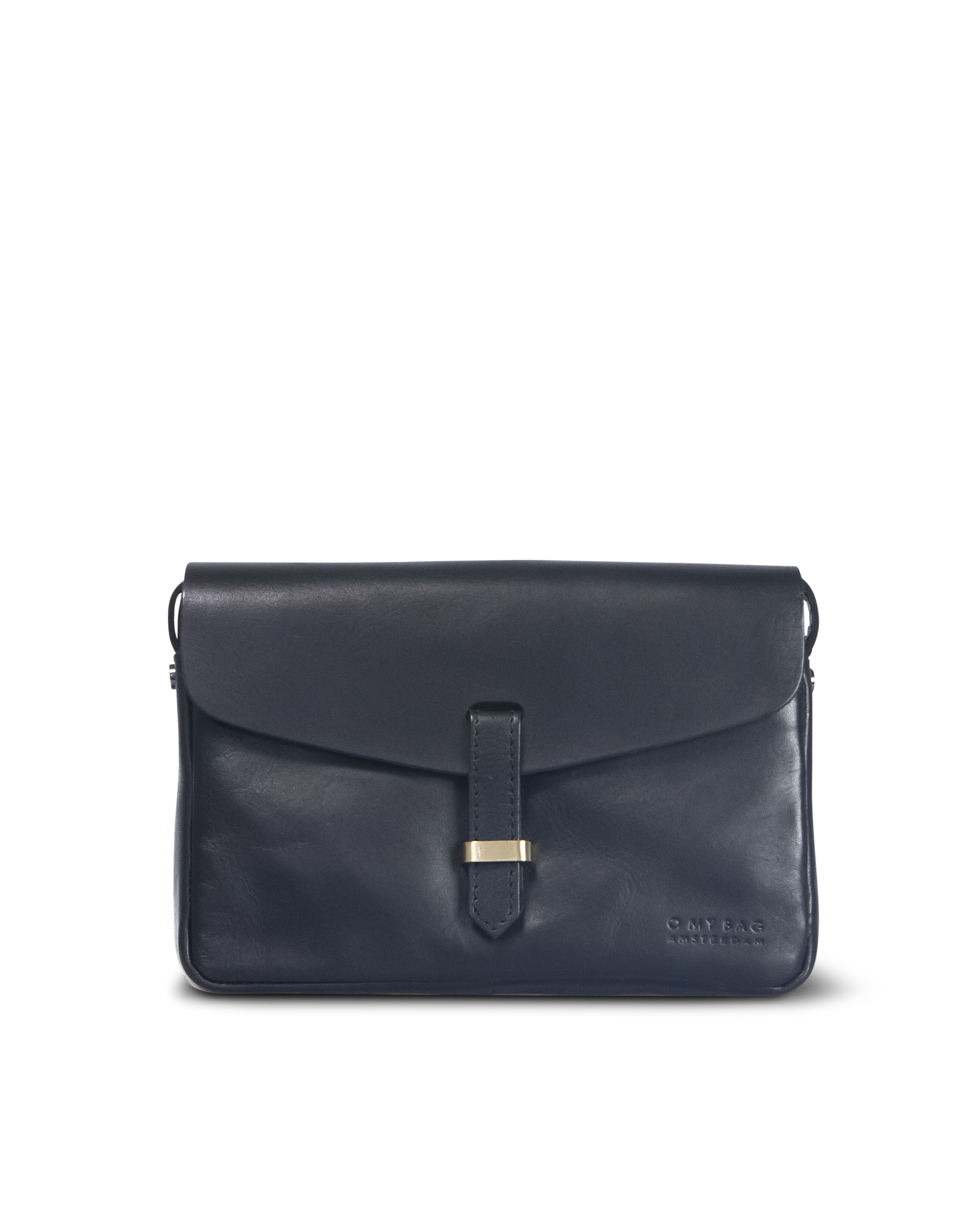 Ally Bag Midi - Black Classic Leather - Front product image
