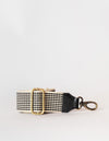 Bum Bag Checkered Webbing Strap. First product image.