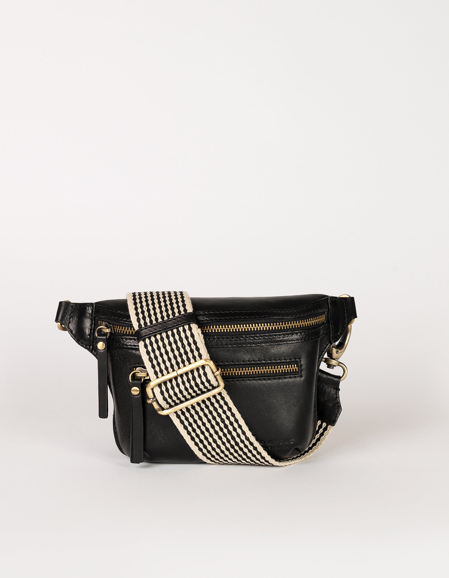 Beck s Bum Bag Black Stromboli Leather