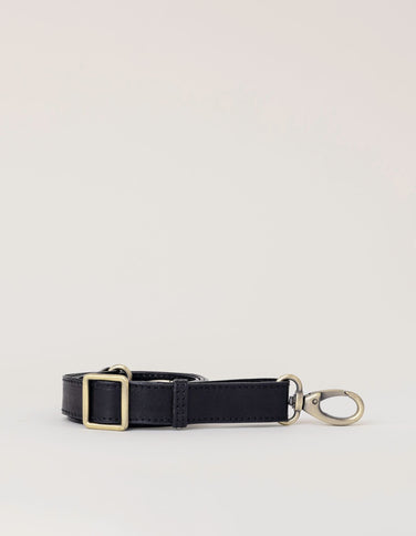Bum Bag Strap - Black Stromboli Leather