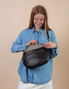 Drew Bum Bag Maxi - Black Soft Grain Leather