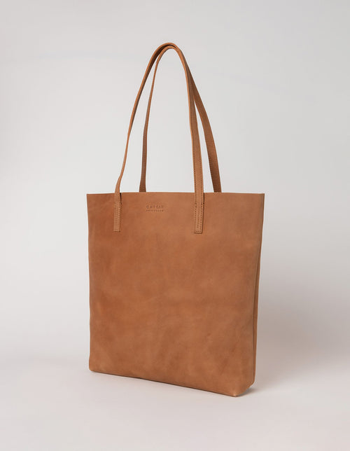 Georgia camel hunter leather bag - side product image