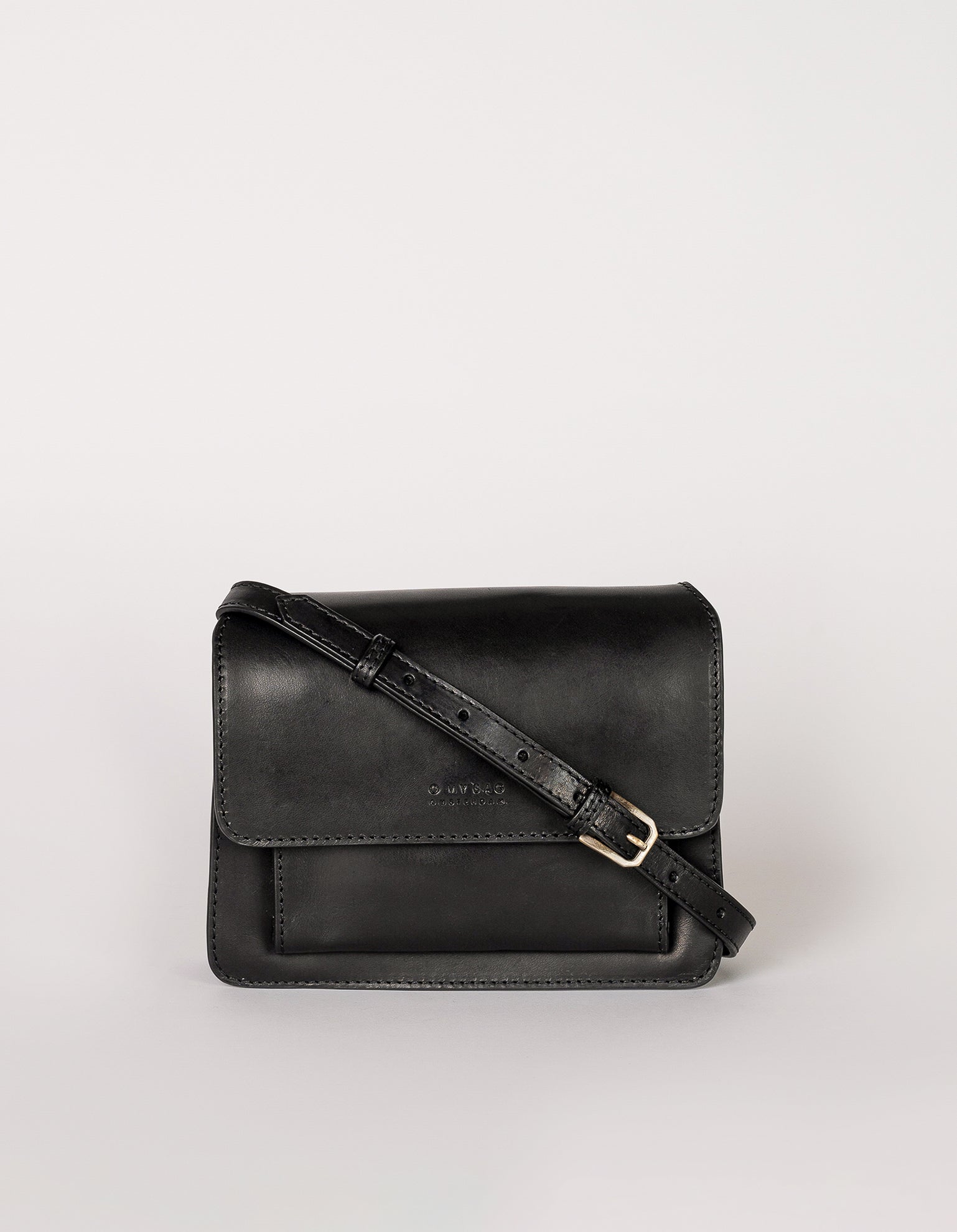 Mini black leather crossbody Clearance
