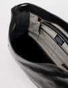 Olivia - Black Stromboli Leather bag - inside product image