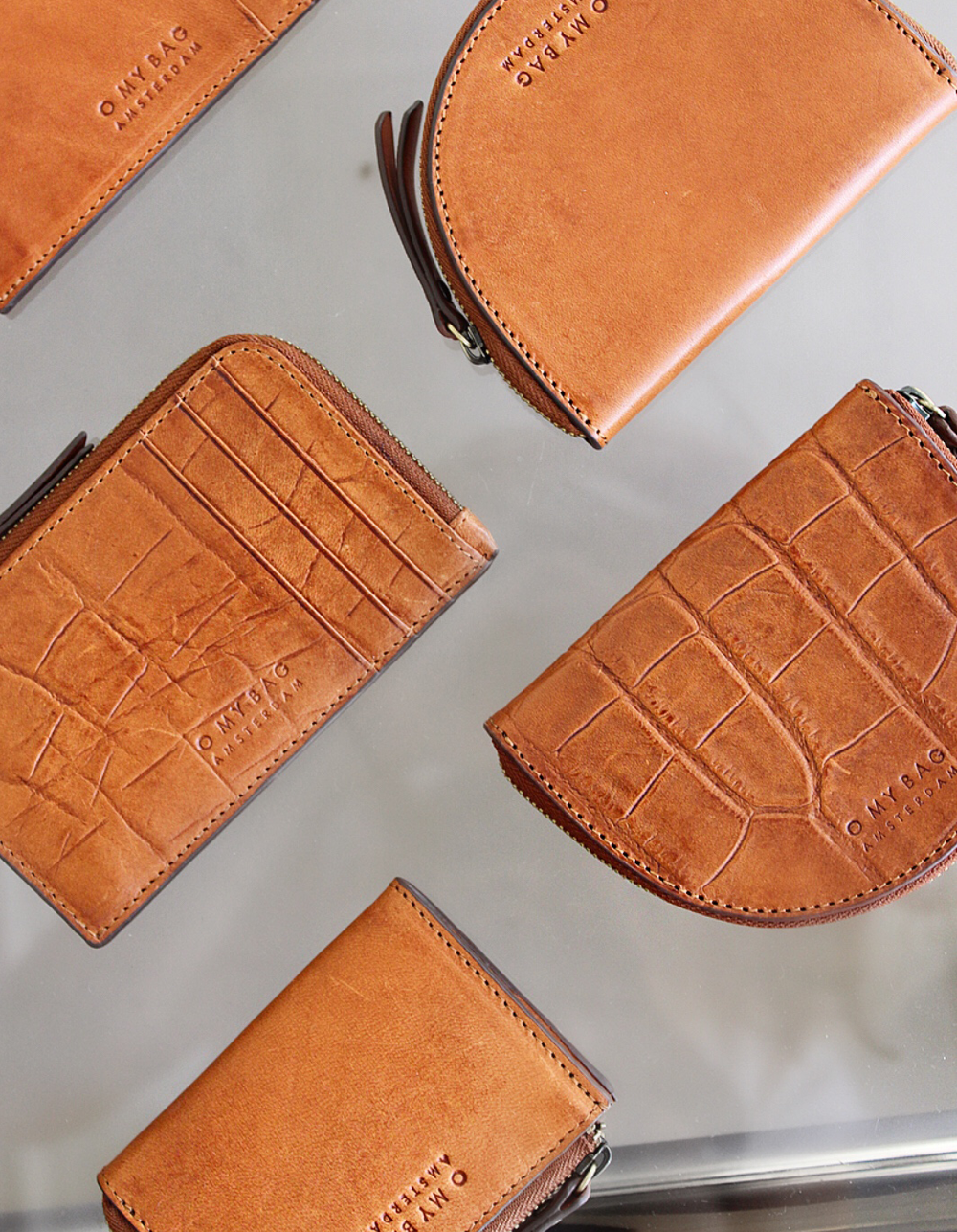 Laura Coin Purse Cognac Classic Leather