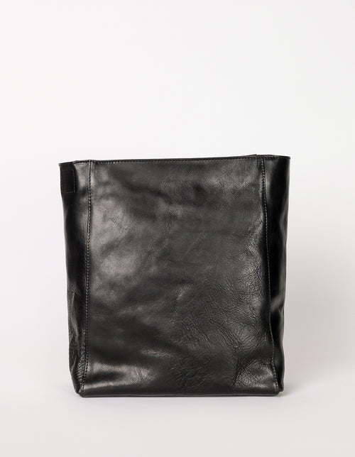 Sofia - Black Stromboli Leather - back product image