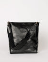 Sofia - Black Stromboli Leather - front product image
