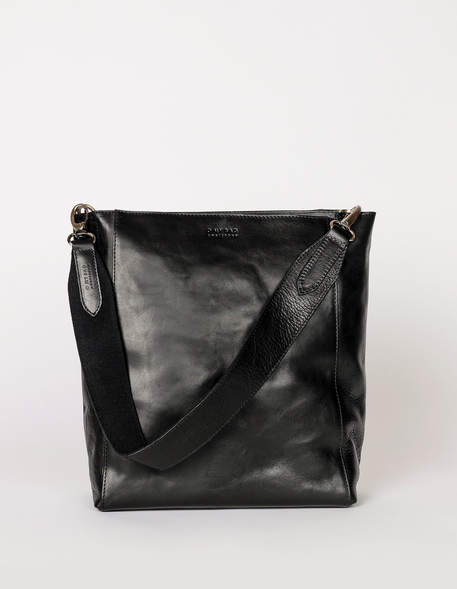 Sofia Black Stromboli Leather