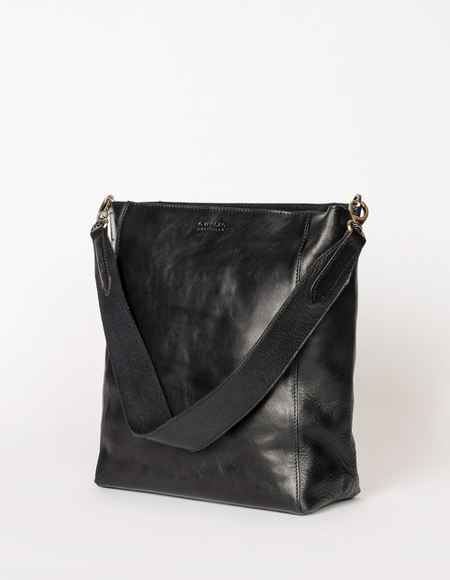 Sofia - Black Stromboli Leather - side product image