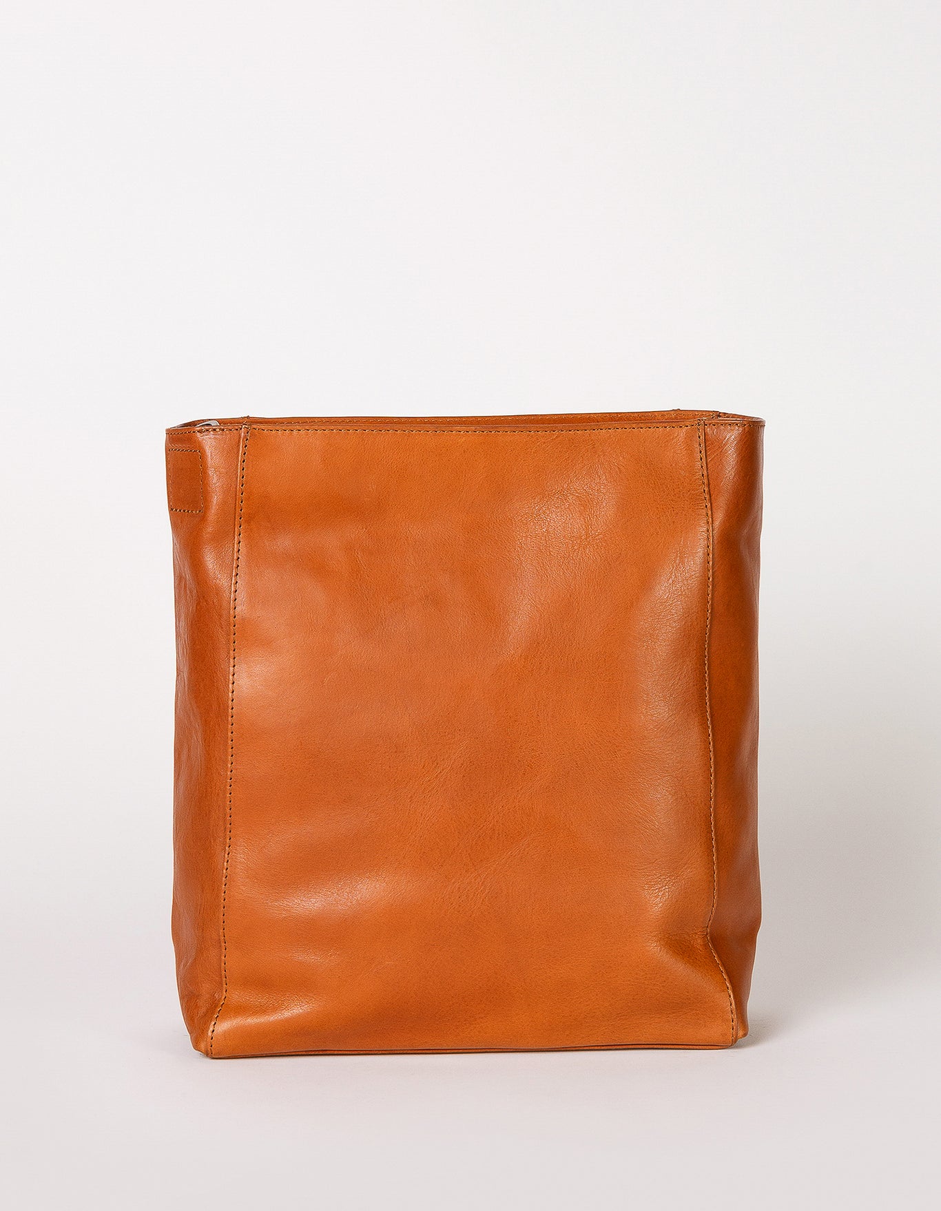 Alma Cognac Suede With Stromboli Leather