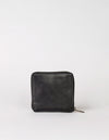 Sonny Square Wallet Black Stromboli Leather - Back product image