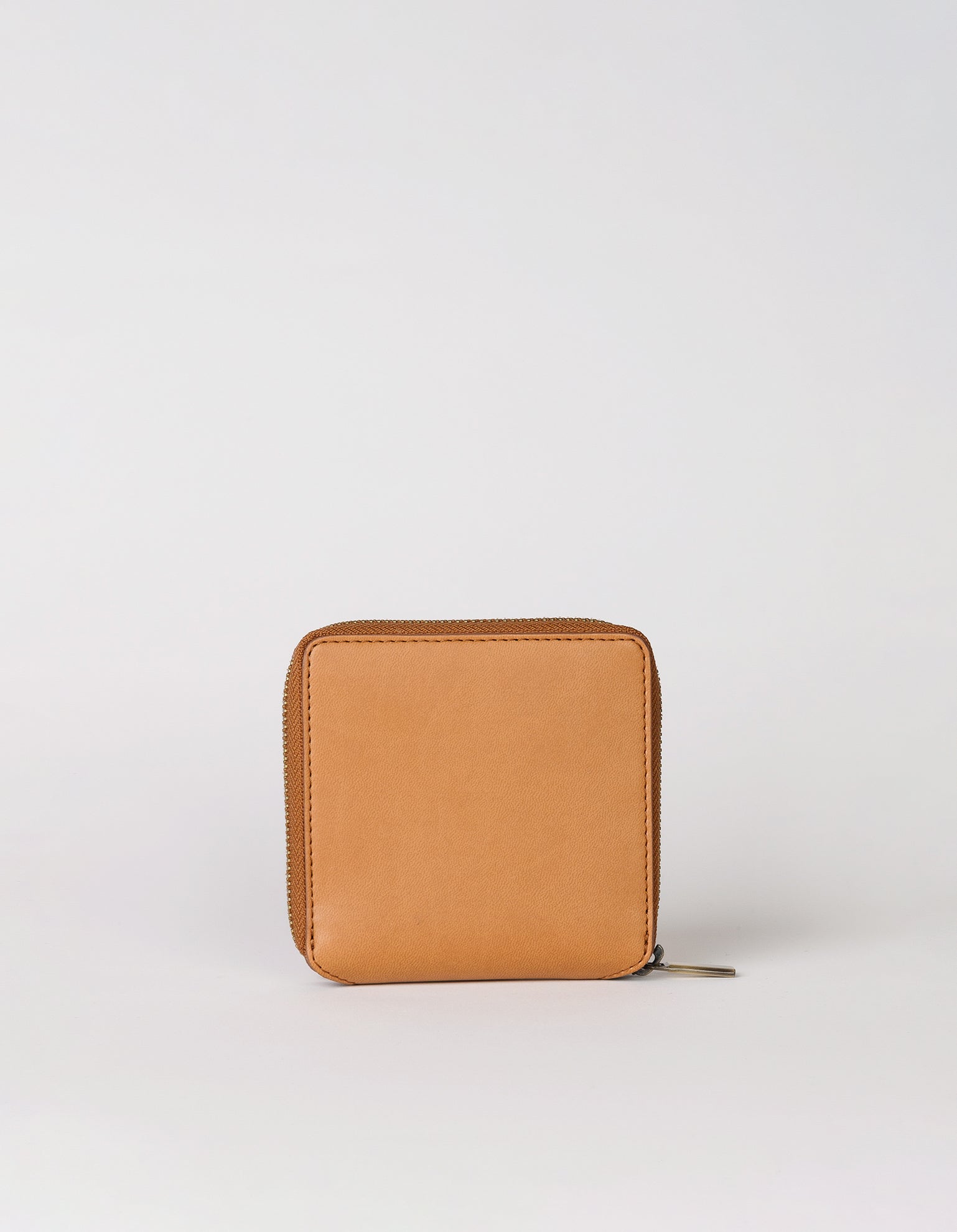 Sonny Square Wallet - Cognac Apple Leather - back product image