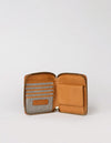 Sonny Square Wallet - Cognac Apple Leather - inside product image