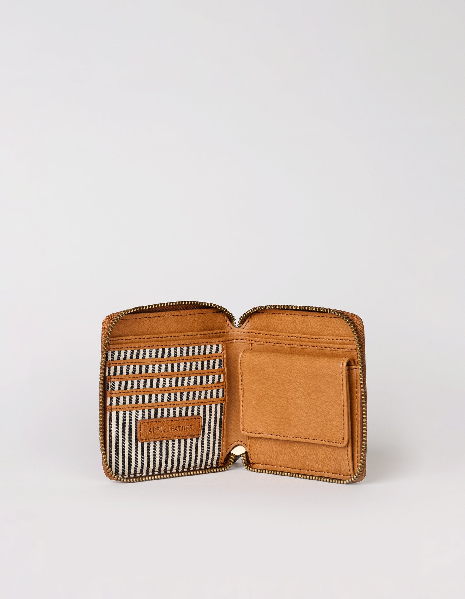 Sonny Square Wallet - Cognac Vegan Uppeal™