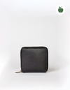 Sonny Square Wallet - Black Apple Leather - front product image
