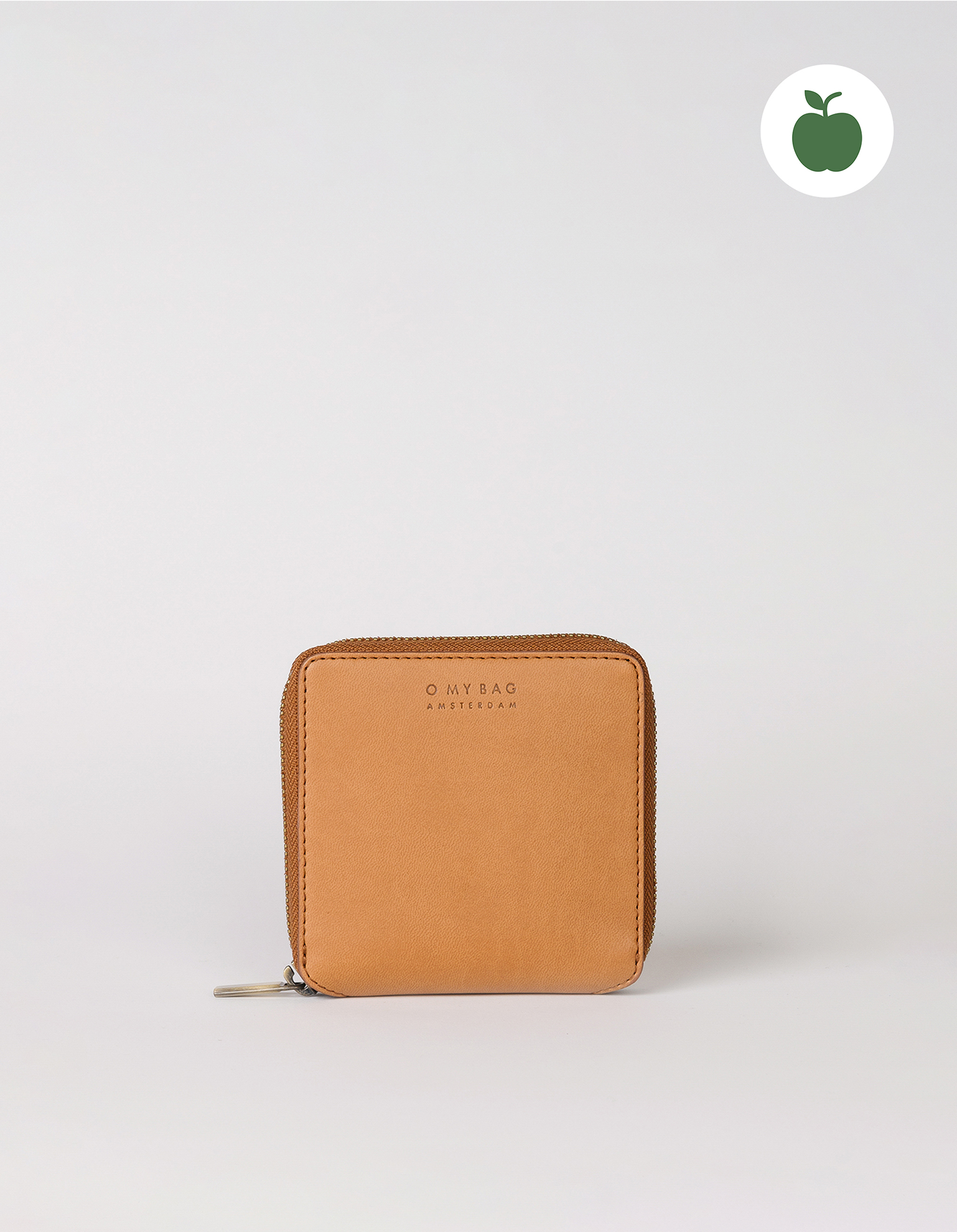 Sonny Square Wallet Cognac Apple Leather