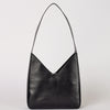 Vicky bag in black classic leather - front view 
