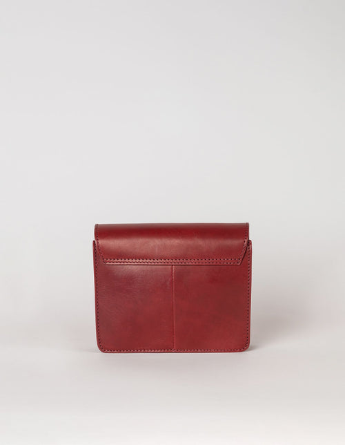 Audrey mini ruby classic leather  - back product image